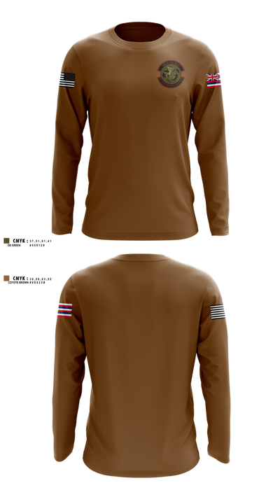150th Electromagnetic Warfare Squadron 66679137 Long Sleeve Performance Shirt 1
