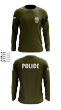 Miami Police Department 44557573 Long Sleeve Performance Shirt 4