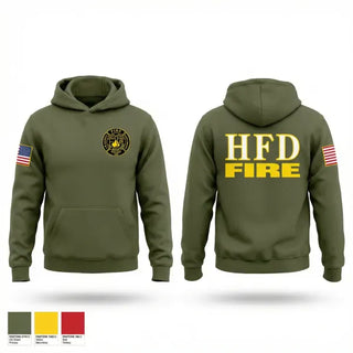 Hoodie, Hawaii Fire Department, Fire Department, Teamtime, Team time, sublimation, custom sports apparel, team uniforms, spirit wear, spiritwear, sports uniforms, custom shirts, team store, custom team store, fundraiser sports, apparel fundraiser