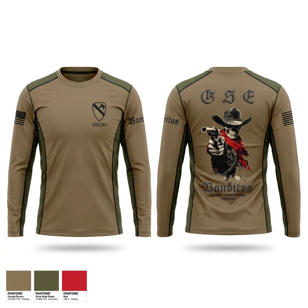 Long Sleeve Performance Shirt, BCO GSE, Army, Teamtime, Team time, sublimation, custom sports apparel, team uniforms, spirit wear, spiritwear, sports uniforms, custom shirts, team store, custom team store, fundraiser sports, apparel fundraiser