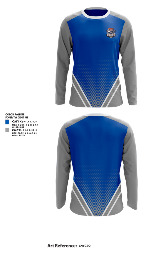 Long Sleeve Performance Shirt, Magnolia Junior High Football, , Teamtime, Team time, sublimation, custom sports apparel, team uniforms, spirit wear, spiritwear, sports uniforms, custom shirts, team store, custom team store, fundraiser sports, apparel fundraiser
