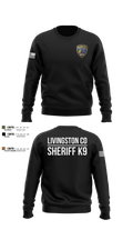 Livingston Co Sheriff K9 Crew Neck Sweatshirt - 6
