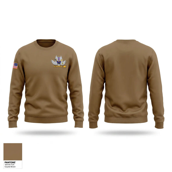 Crew Neck Sweatshirt, RHHC, 3D US Infantry Regiment HEADHUNTERS, Army, Teamtime, Team time, sublimation, custom sports apparel, team uniforms, spirit wear, spiritwear, sports uniforms, custom shirts, team store, custom team store, fundraiser sports, apparel fundraiser