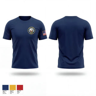 Short Sleeve Performance Shirt, NJROTC, Navy, Teamtime, Team time, sublimation, custom sports apparel, team uniforms, spirit wear, spiritwear, sports uniforms, custom shirts, team store, custom team store, fundraiser sports, apparel fundraiser
