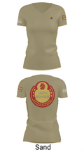560th Redhorse Unit 43549441 Women's Short Sleeve V-neck Shirt - 88