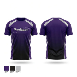 Short Sleeve Performance Shirt, Panthers, Cheer, Teamtime, Team time, sublimation, custom sports apparel, team uniforms, spirit wear, spiritwear, sports uniforms, custom shirts, team store, custom team store, fundraiser sports, apparel fundraiser