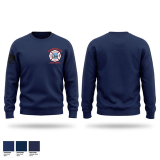 Crew Neck Sweatshirt, Wilmington fire department, Fire Department, Teamtime, Team time, sublimation, custom sports apparel, team uniforms, spirit wear, spiritwear, sports uniforms, custom shirts, team store, custom team store, fundraiser sports, apparel fundraiser