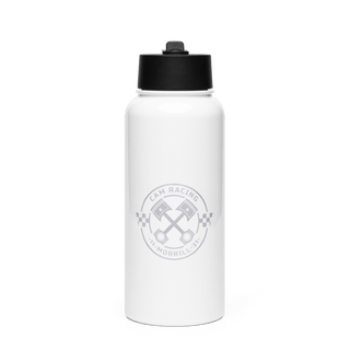 Cam racing 43977942 Stainless Steel Water Bottle with a Straw Lid