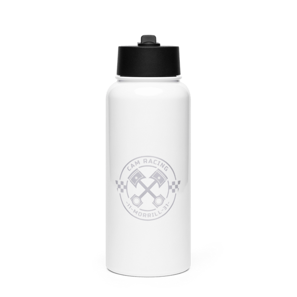 Cam racing 43977942 Stainless Steel Water Bottle with a Straw Lid