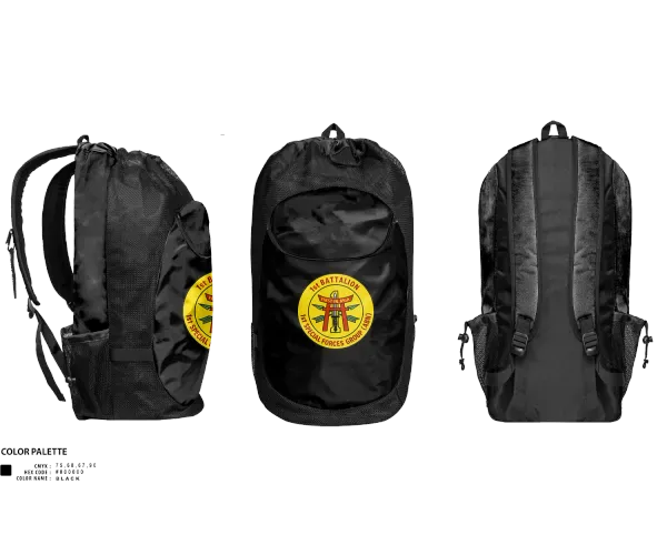 Gear Bag, D.B. Coopers, Army, Teamtime, Team time, sublimation, custom sports apparel, team uniforms, spirit wear, spiritwear, sports uniforms, custom shirts, team store, custom team store, fundraiser sports, apparel fundraiser