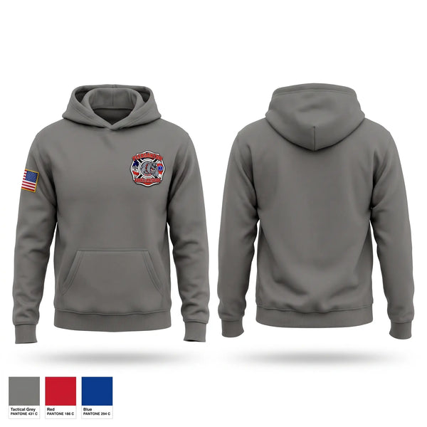 Hoodie, Pleasanton Fire and Rescue, Fire Department, Teamtime, Team time, sublimation, custom sports apparel, team uniforms, spirit wear, spiritwear, sports uniforms, custom shirts, team store, custom team store, fundraiser sports, apparel fundraiser