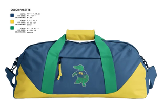 Duffle Bag, gators, Women's Basketball, Teamtime, Team time, sublimation, custom sports apparel, team uniforms, spirit wear, spiritwear, sports uniforms, custom shirts, team store, custom team store, fundraiser sports, apparel fundraiser