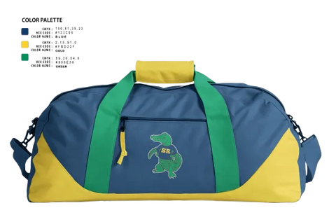 Duffle Bag, gators, Women's Basketball, Teamtime, Team time, sublimation, custom sports apparel, team uniforms, spirit wear, spiritwear, sports uniforms, custom shirts, team store, custom team store, fundraiser sports, apparel fundraiser