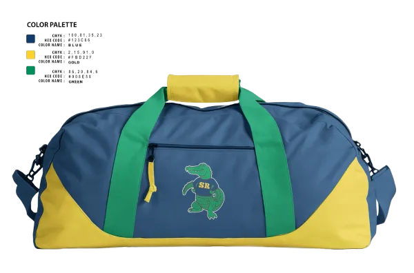 Duffle Bag, gators, Women's Basketball, Teamtime, Team time, sublimation, custom sports apparel, team uniforms, spirit wear, spiritwear, sports uniforms, custom shirts, team store, custom team store, fundraiser sports, apparel fundraiser