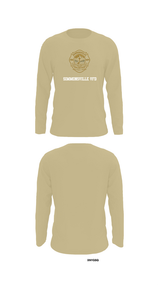 Long Sleeve Performance Shirt, Simmonsville VFD, , Teamtime, Team time, sublimation, custom sports apparel, team uniforms, spirit wear, spiritwear, sports uniforms, custom shirts, team store, custom team store, fundraiser sports, apparel fundraiser