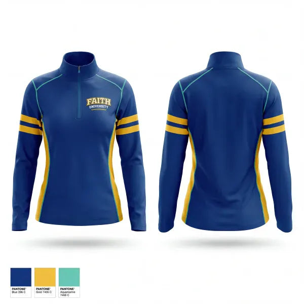 Quarter Zip Jacket, GOE, , Teamtime, Team time, sublimation, custom sports apparel, team uniforms, spirit wear, spiritwear, sports uniforms, custom shirts, team store, custom team store, fundraiser sports, apparel fundraiser