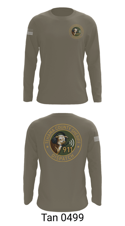 TCSO DISPATCH 56135562 Long Sleeve Performance Shirt 63
