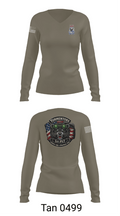 A CO 2-505 66303167 Women's Long Sleeve V-neck Shirt - 11