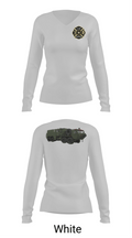 467 ENGINEER DETACHMENT FIREFIGHTER 56565892 Women's Long Sleeve V-neck Shirt - 11
