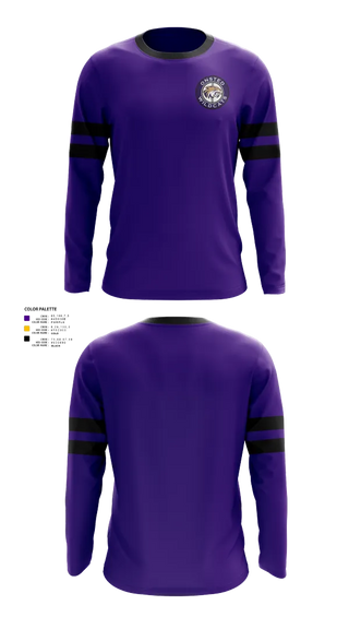 Long Sleeve Performance Shirt, Onsted Wildcats, Baseball, Teamtime, Team time, sublimation, custom sports apparel, team uniforms, spirit wear, spiritwear, sports uniforms, custom shirts, team store, custom team store, fundraiser sports, apparel fundraiser