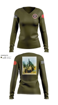 Us army medical command Women's Long Sleeve V-neck Shirt - 21