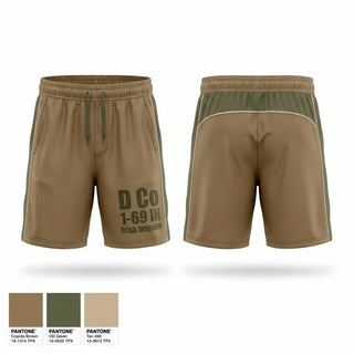 Athletic Shorts With Pockets, D Co 1-69 IN, National Guard, Teamtime, Team time, sublimation, custom sports apparel, team uniforms, spirit wear, spiritwear, sports uniforms, custom shirts, team store, custom team store, fundraiser sports, apparel fundraiser