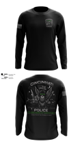 Cincinnati Police Night Shift Long Sleeve Performance Shirt - 111