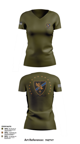 Womens Short Sleeve Vneck Shirt, Highlands County Sheriff’s Office, , Teamtime, Team time, sublimation, custom sports apparel, team uniforms, spirit wear, spiritwear, sports uniforms, custom shirts, team store, custom team store, fundraiser sports, apparel fundraiser