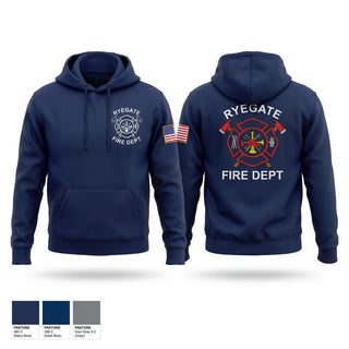 Hoodie, Ryegate Fire Department, Fire Department, Teamtime, Team time, sublimation, custom sports apparel, team uniforms, spirit wear, spiritwear, sports uniforms, custom shirts, team store, custom team store, fundraiser sports, apparel fundraiser