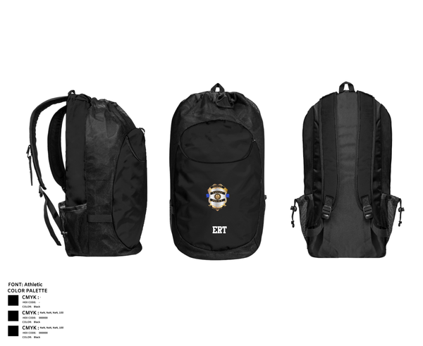 Gear Bag, ERT, Police, Teamtime, Team time, sublimation, custom sports apparel, team uniforms, spirit wear, spiritwear, sports uniforms, custom shirts, team store, custom team store, fundraiser sports, apparel fundraiser