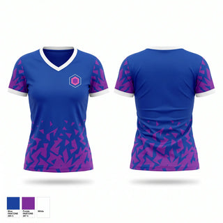 Womens Short Sleeve Vneck Shirt, Coast 2 Coast Gaming, E-Sports, Teamtime, Team time, sublimation, custom sports apparel, team uniforms, spirit wear, spiritwear, sports uniforms, custom shirts, team store, custom team store, fundraiser sports, apparel fundraiser