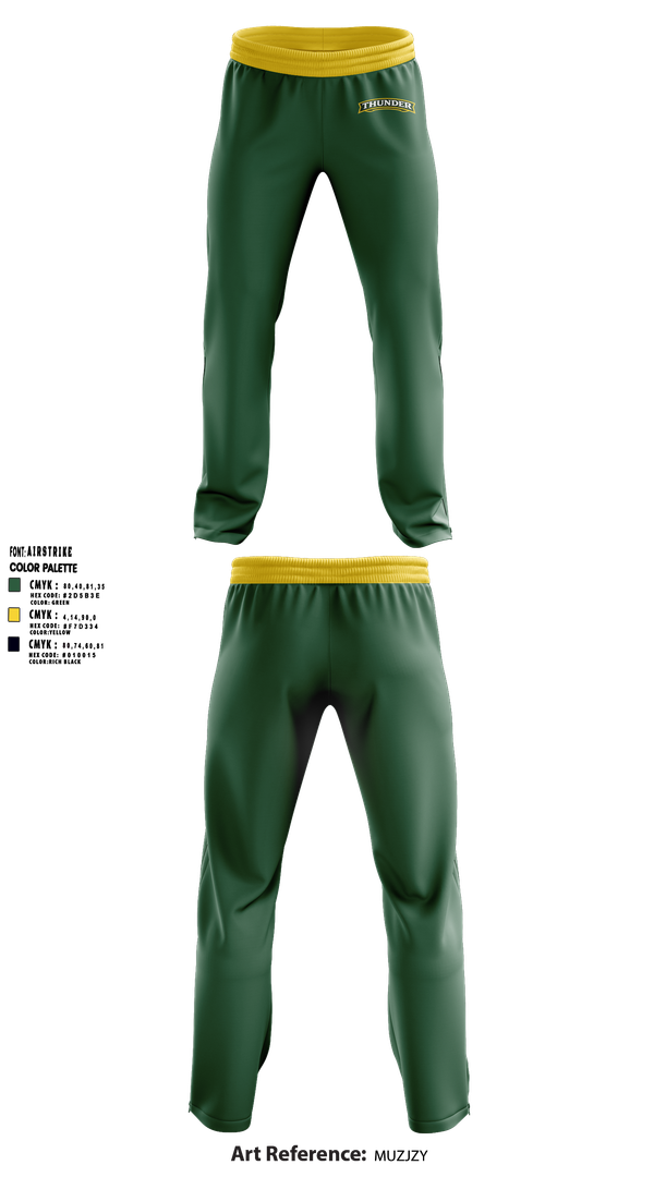 Sweatpants, Thunder, Baseball, Teamtime, Team time, sublimation, custom sports apparel, team uniforms, spirit wear, spiritwear, sports uniforms, custom shirts, team store, custom team store, fundraiser sports, apparel fundraiser