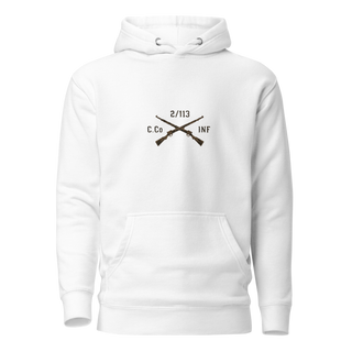 Unisex Hoodie - 1 - White