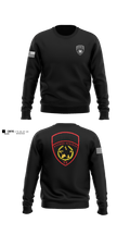 Hughes Springs Police Department 19042589 Crew Neck Sweatshirt - 100