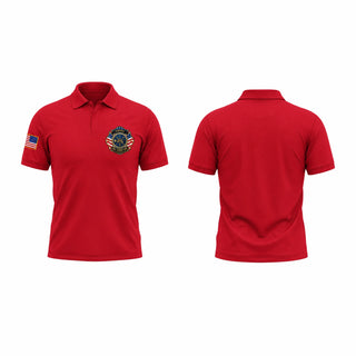 Short Sleeve Performance Polo, Rapids, Fire Department, Teamtime, Team time, sublimation, custom sports apparel, team uniforms, spirit wear, spiritwear, sports uniforms, custom shirts, team store, custom team store, fundraiser sports, apparel fundraiser