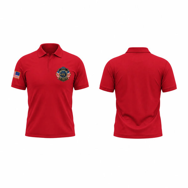 Short Sleeve Performance Polo, Rapids, Fire Department, Teamtime, Team time, sublimation, custom sports apparel, team uniforms, spirit wear, spiritwear, sports uniforms, custom shirts, team store, custom team store, fundraiser sports, apparel fundraiser