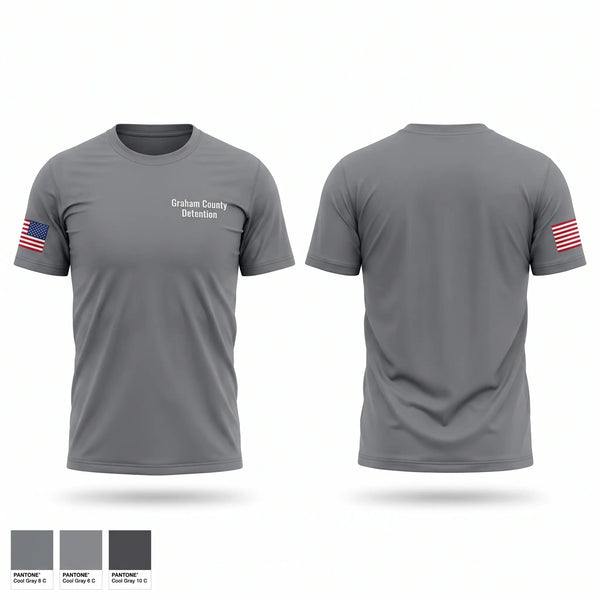 Short Sleeve Performance Shirt, Graham County Detention, Police, Teamtime, Team time, sublimation, custom sports apparel, team uniforms, spirit wear, spiritwear, sports uniforms, custom shirts, team store, custom team store, fundraiser sports, apparel fundraiser