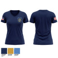 Galesburg Police Department Women's Short Sleeve V-neck Shirt - 1