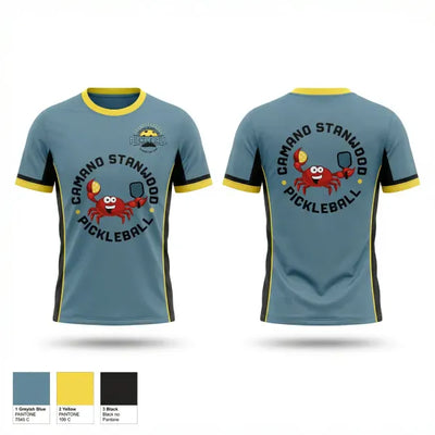 Camano Stanwood Pickleball Association 43929930 Soft Poly Tee Cotton Like Feel - 1
