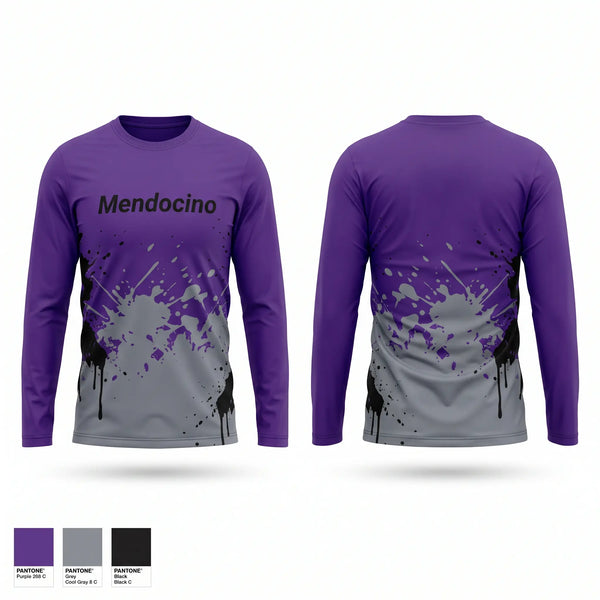 Long Sleeve Performance Shirt, Mendocino, Baseball, Teamtime, Team time, sublimation, custom sports apparel, team uniforms, spirit wear, spiritwear, sports uniforms, custom shirts, team store, custom team store, fundraiser sports, apparel fundraiser