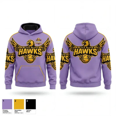 Hawks Basketball 10894422 Hoodie - 1