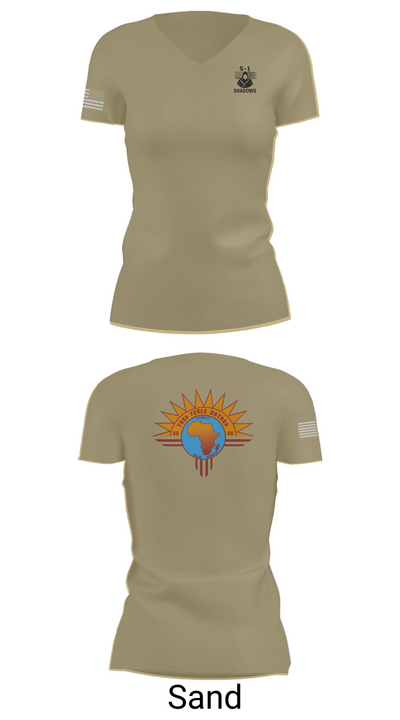 TF BATAAN S1 74861881 Women's Short Sleeve V-neck Shirt - 88