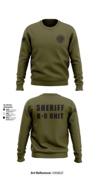 Crew Neck Sweatshirt, Waller County Sheriff’s Office, Police, Teamtime, Team time, sublimation, custom sports apparel, team uniforms, spirit wear, spiritwear, sports uniforms, custom shirts, team store, custom team store, fundraiser sports, apparel fundraiser