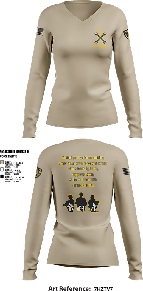 Womens Long Sleeve Vneck Shirt, 152 SMC, , Teamtime, Team time, sublimation, custom sports apparel, team uniforms, spirit wear, spiritwear, sports uniforms, custom shirts, team store, custom team store, fundraiser sports, apparel fundraiser