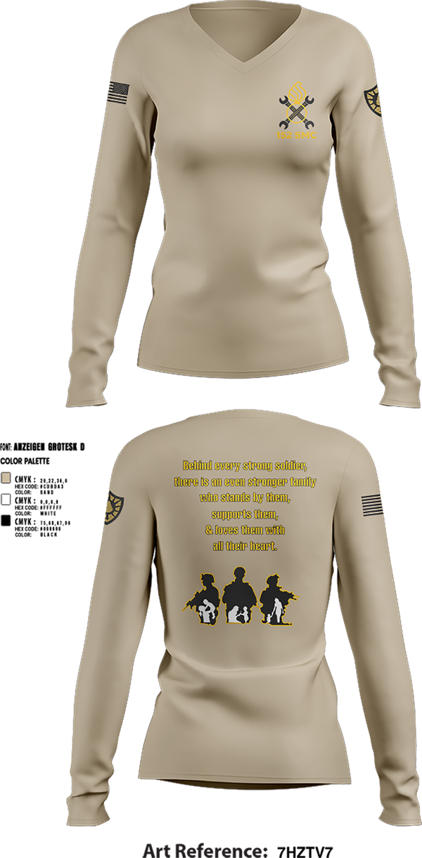 Womens Long Sleeve Vneck Shirt, 152 SMC, , Teamtime, Team time, sublimation, custom sports apparel, team uniforms, spirit wear, spiritwear, sports uniforms, custom shirts, team store, custom team store, fundraiser sports, apparel fundraiser