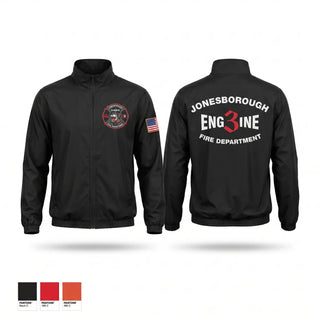 Windbreaker, Jonesborough Fire Department, Fire Department, Teamtime, Team time, sublimation, custom sports apparel, team uniforms, spirit wear, spiritwear, sports uniforms, custom shirts, team store, custom team store, fundraiser sports, apparel fundraiser