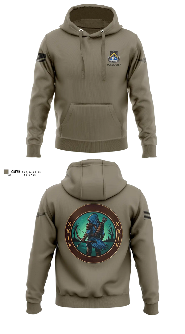 Hoodie, 24TH MDSB, Army, Teamtime, Team time, sublimation, custom sports apparel, team uniforms, spirit wear, spiritwear, sports uniforms, custom shirts, team store, custom team store, fundraiser sports, apparel fundraiser