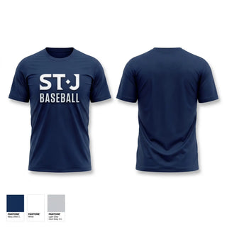 Short Sleeve Performance Shirt, ST J Baseball, Baseball, Teamtime, Team time, sublimation, custom sports apparel, team uniforms, spirit wear, spiritwear, sports uniforms, custom shirts, team store, custom team store, fundraiser sports, apparel fundraiser