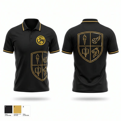 Wenonah Lady Dragons Soccer Short Sleeve Performance Polo - 1