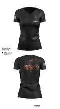 UT NG CD Women's Short Sleeve V-neck Shirt - 100